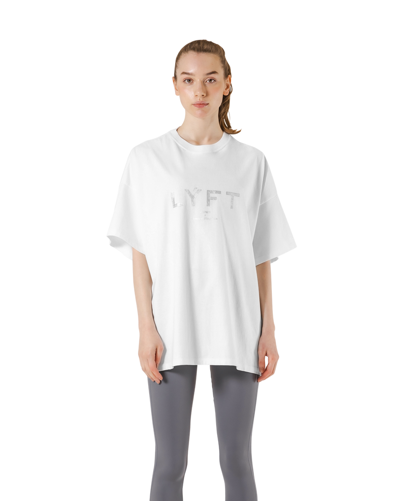 Standard Oversize T-Shirt - White – LÝFT Standard Oversize T-Shirt - White – LÝFT