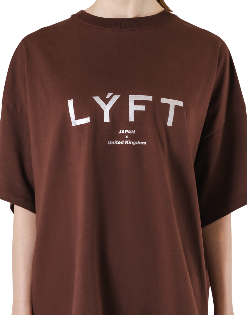 Standard Oversize T-Shirt - Brown – LÝFT Standard Oversize T-Shirt - Brown – LÝFT