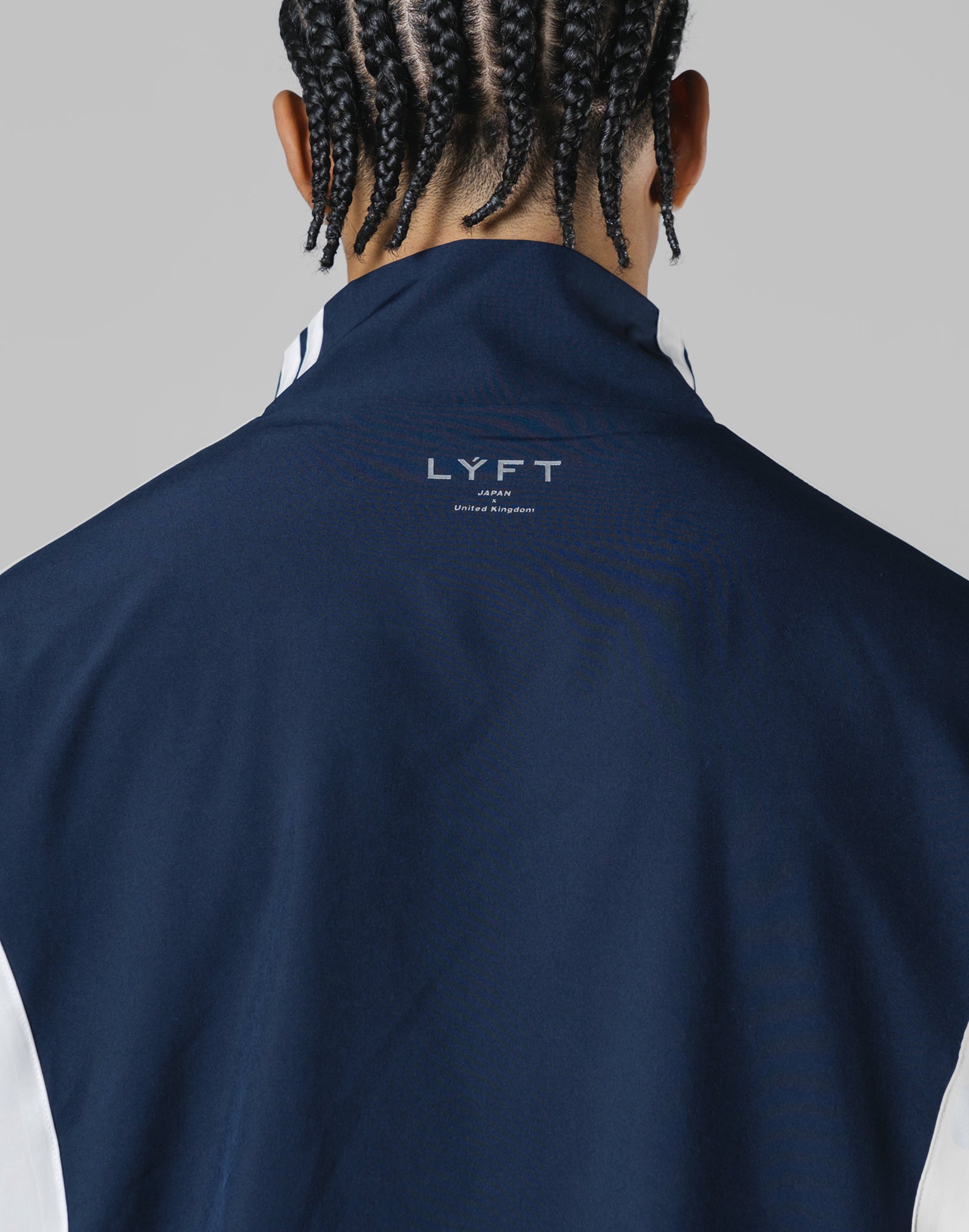 LYFT 2LINE OVERSIZE TRACK セットアップ IVORY 2Line Oversize Track Jacket - Navy – LÝFT