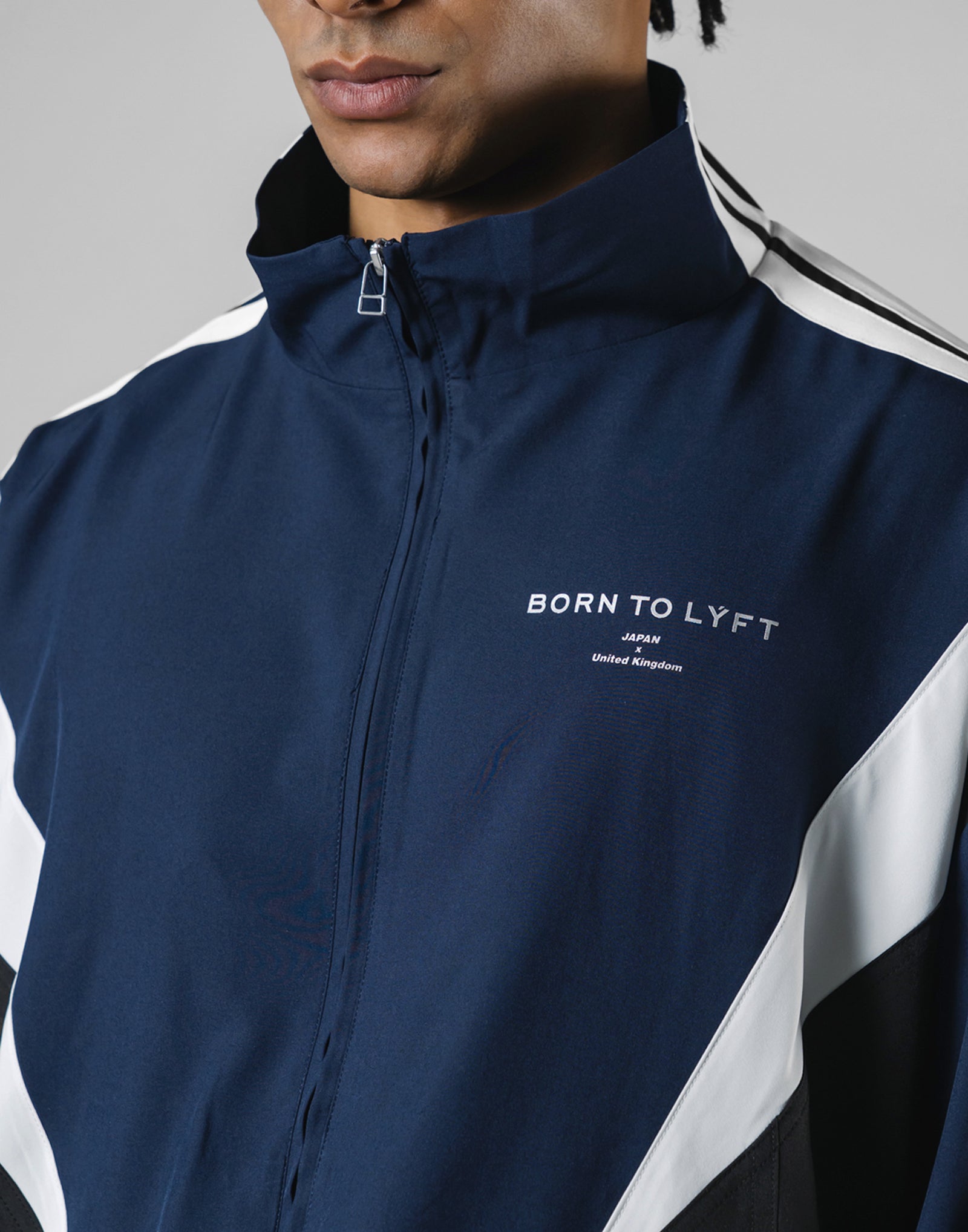 2Line Oversize Track Jacket - Navy – LÝFT