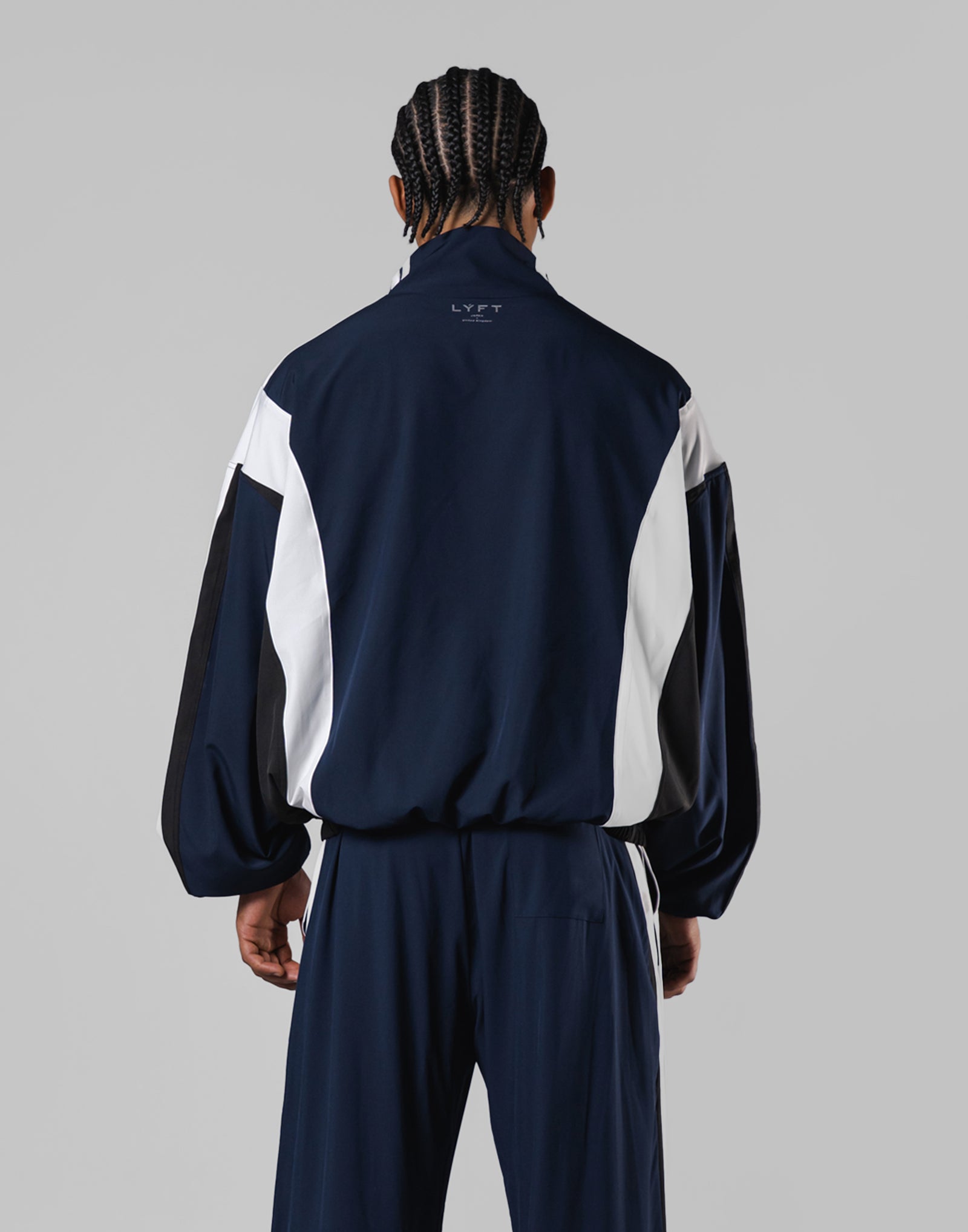 2Line Oversize Track Jacket - Navy – LÝFT