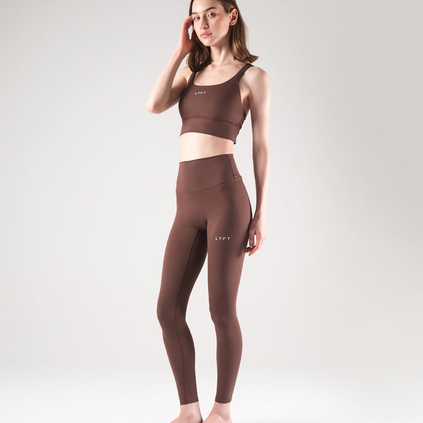 LÝFT Standard Leggings V.2 - Brown