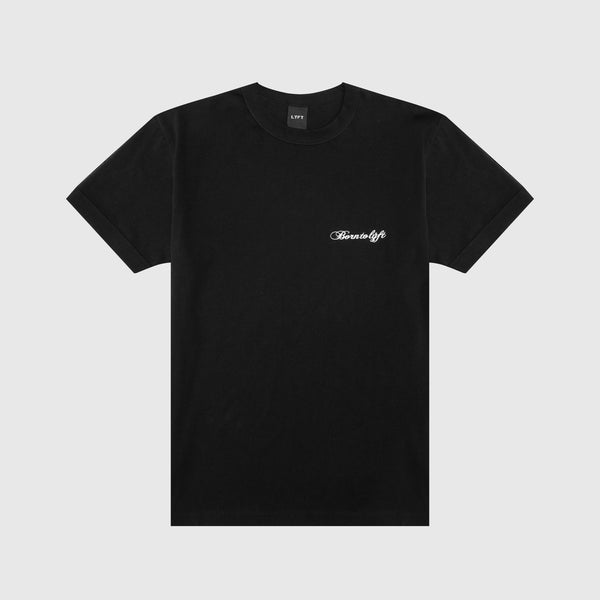 LÝFT Ringer T-Shirt - Black