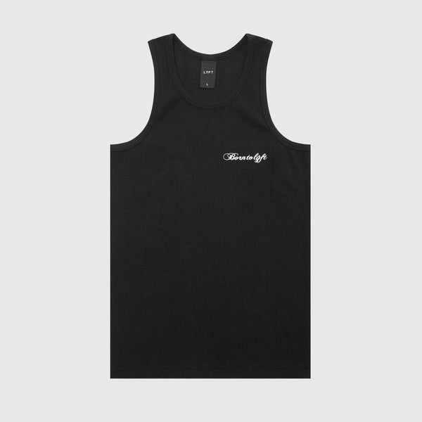 Original Ribbed Tanktop - Black – LÝFT