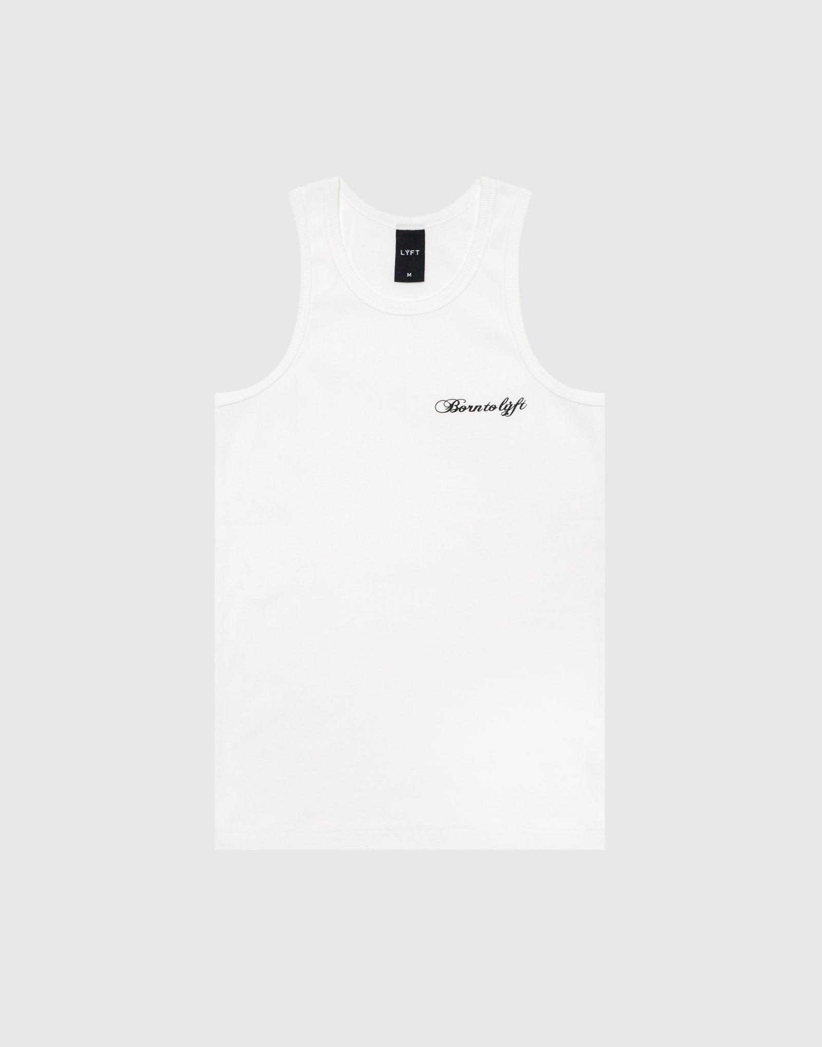 Original Ribbed Tanktop - White – LÝFT