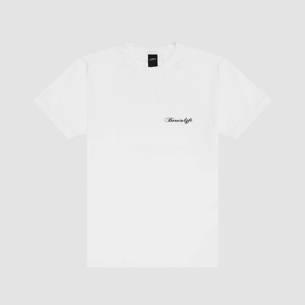 LÝFT Ringer T-Shirt - White