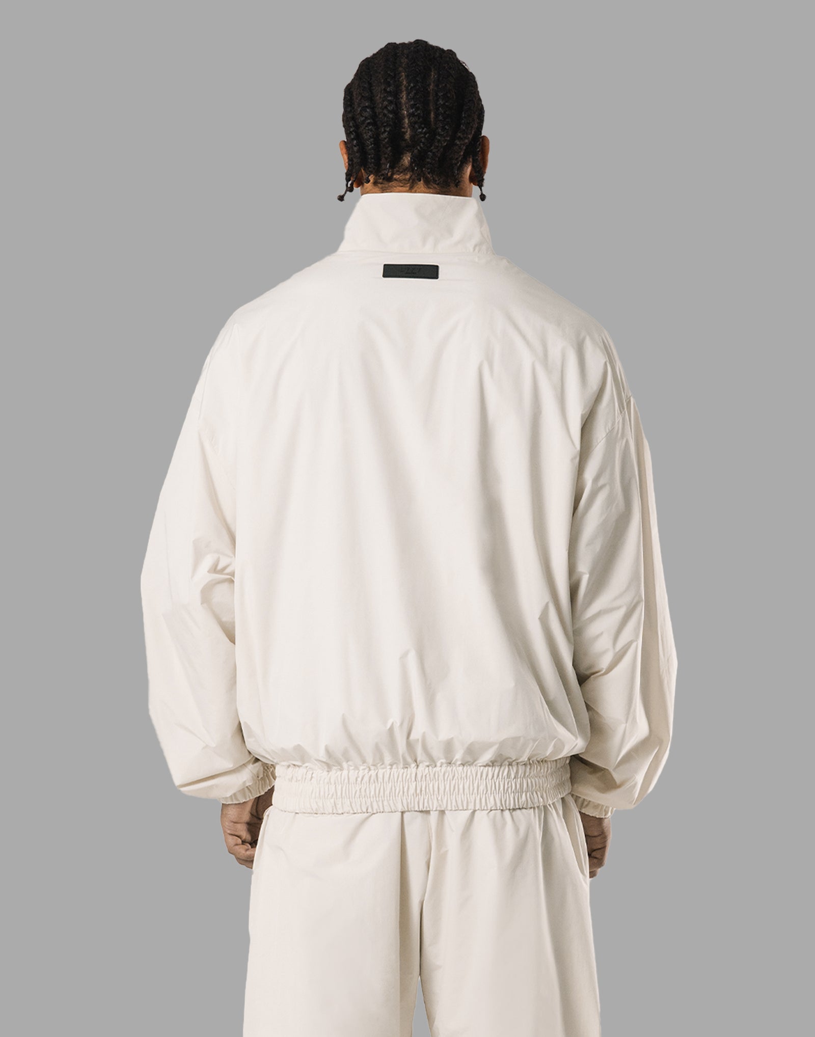 BTL Logo Nylon Jacket - Ivory – LÝFT