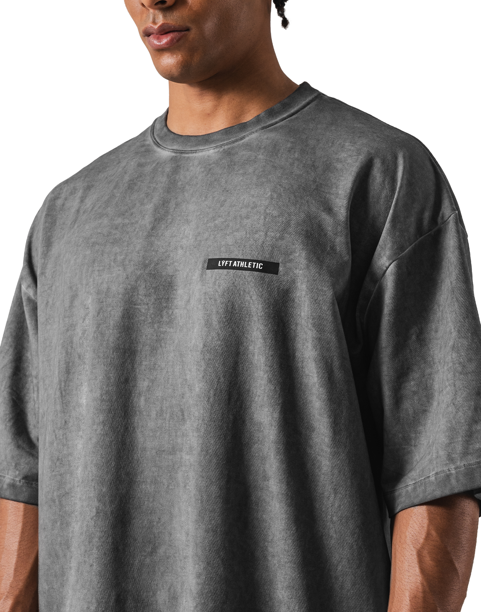 Extend Cotton Big T-Shirt - D.Grey – LÝFT