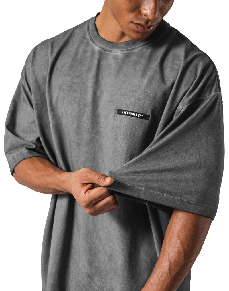 Extend Cotton Big T-Shirt - D.Grey – LÝFT