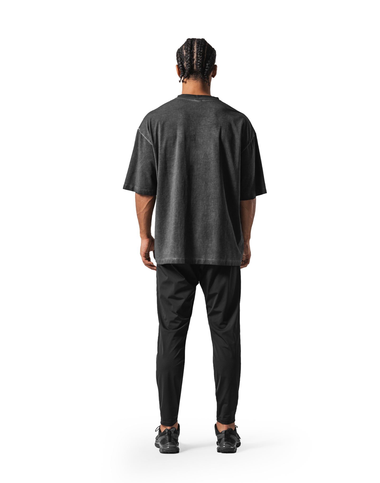 LYFT 長袖カットソー XL ダークグレー Extend Cotton Long Sleeve T