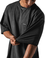 Extend Cotton Big T-Shirt - Black