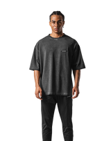 Extend Cotton Big T-Shirt - Black