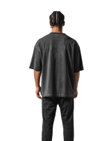 Extend Cotton Big T-Shirt - Black