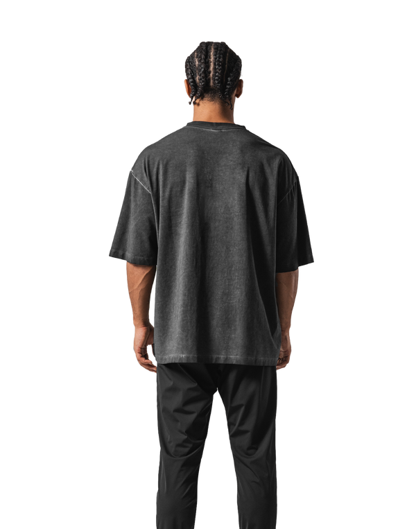 Extend Cotton Big T-Shirt - Black