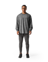 Extend Cotton Long Sleeve T-Shirt - D.Grey