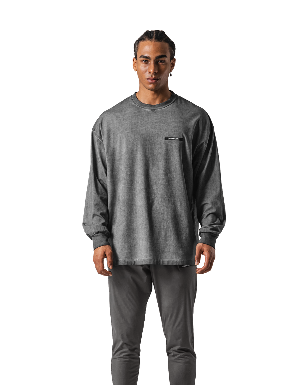 Extend Cotton Long Sleeve T-Shirt - D.Grey – LÝFT