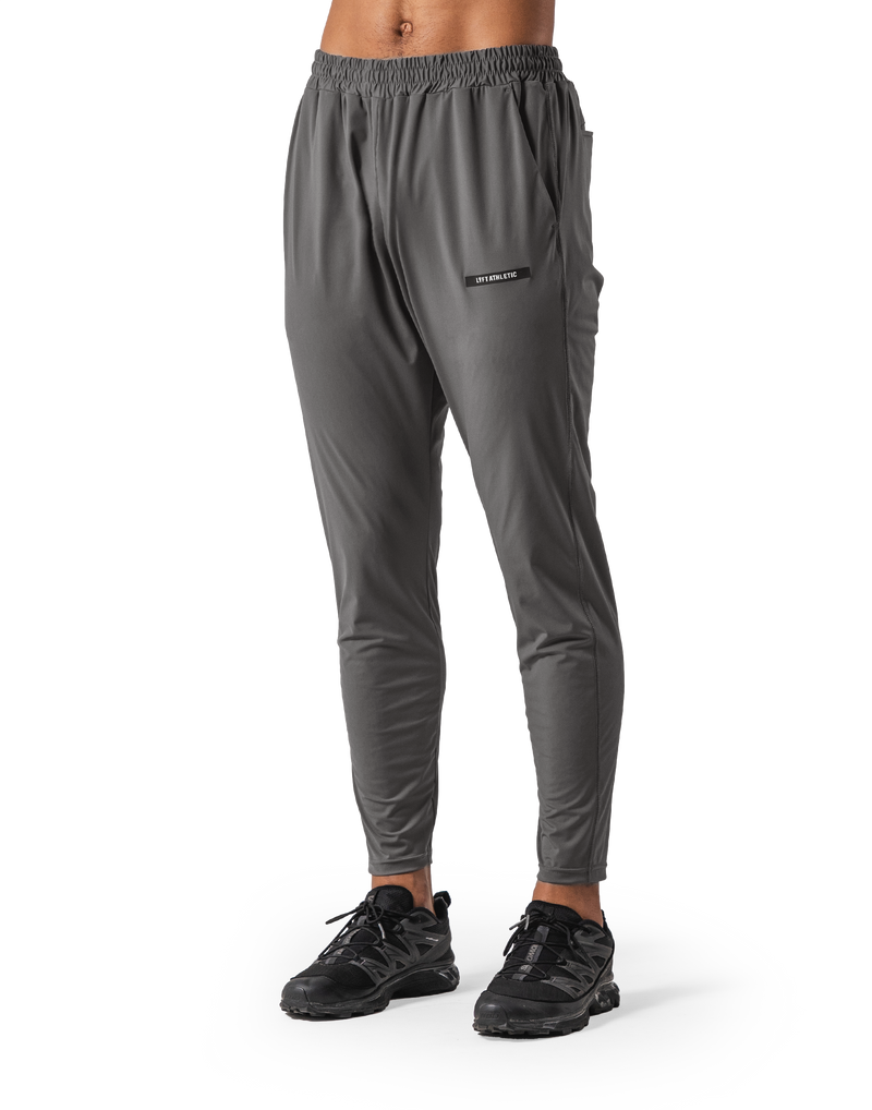 Wappen Stretch Slim Straight Pants - D.Grey