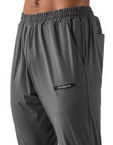 Wappen Stretch Slim Straight Pants - D.Grey
