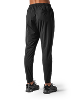 Wappen Stretch Slim Straight Pants - Black