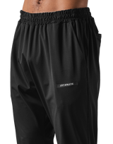 Wappen Stretch Slim Straight Pants - Black