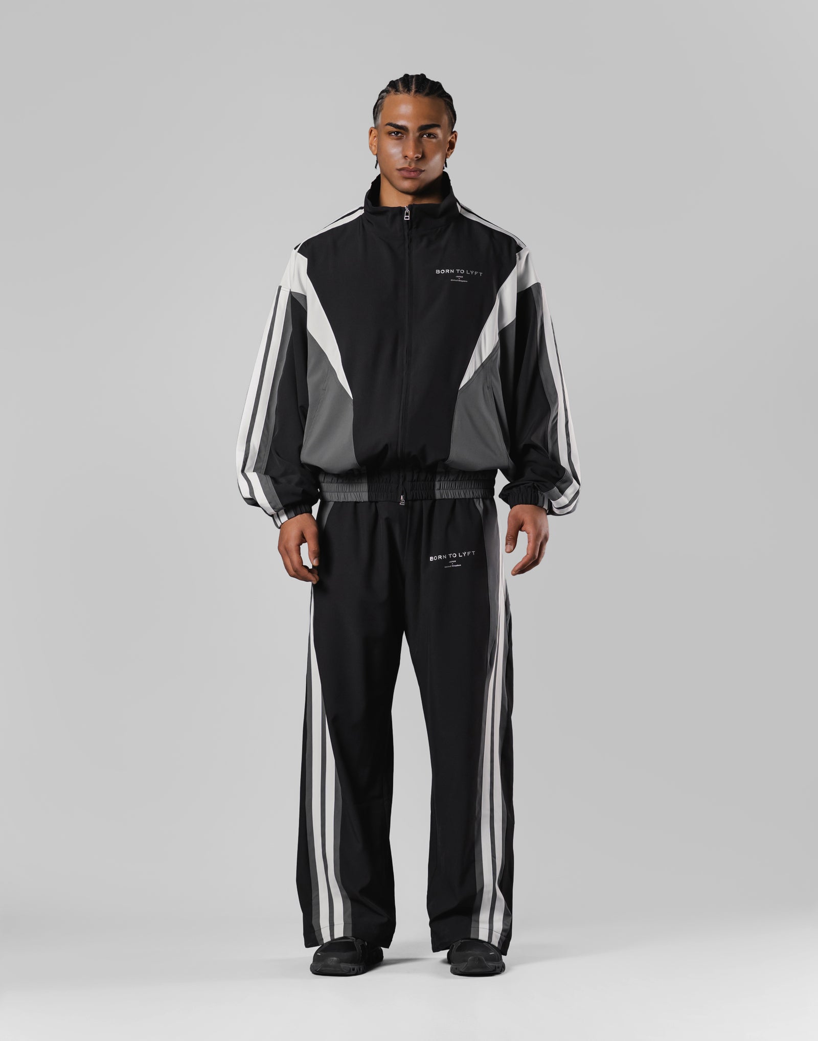 リフト トラックジャケット Logo Line Track Jacket - Navy – LÝFT