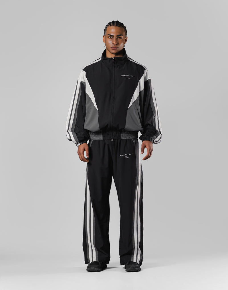 2Line Oversize Track Jacket - Black – LÝFT