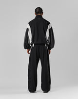 2Line Oversize Track Jacket - Black