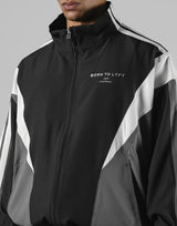 2Line Oversize Track Jacket - Black