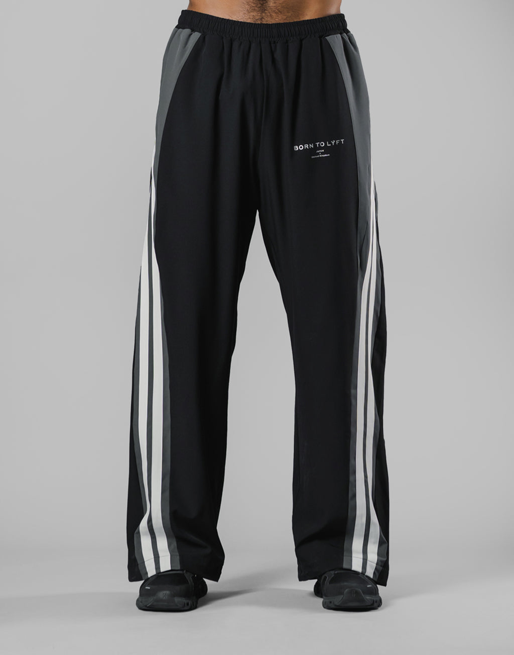 2Line Adjustable Wide Track Pants - Black – LÝFT