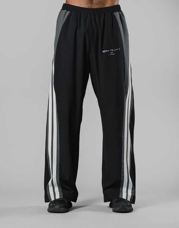 LYFT ブラックパンツ Lサイズ 2Line Adjustable Wide Track Pants - Black – LÝFT