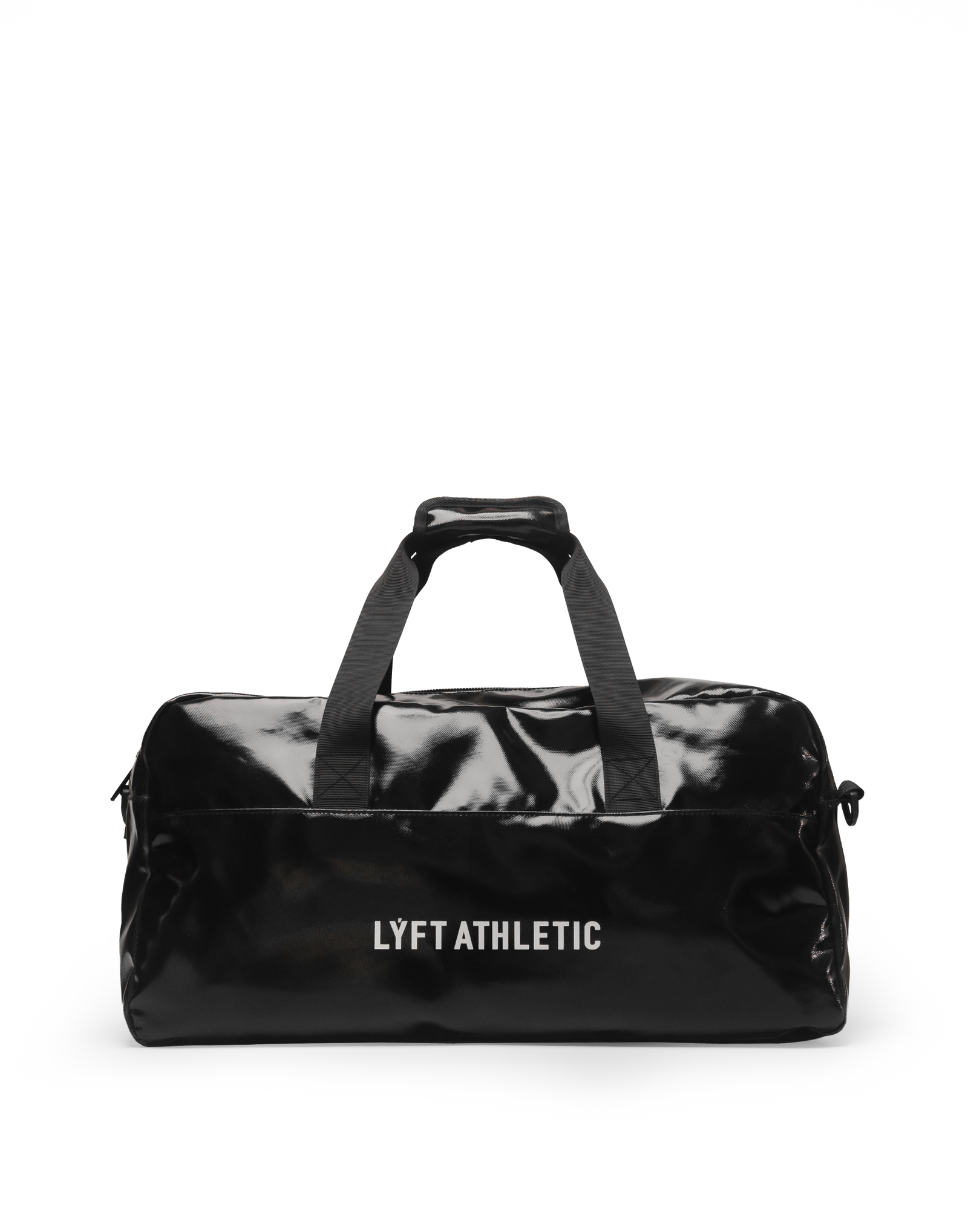 LÝFT 2Way Enamel Duffle Bag - Black LÝFT 2Way Enamel Duffle Bag - Black