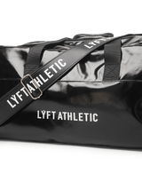 LÝFT 2Way Enamel Duffle Bag - Black