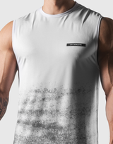Faded Graphic Tank Top - White