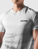 Faded Graphic Slim Fit T-Shirt - White