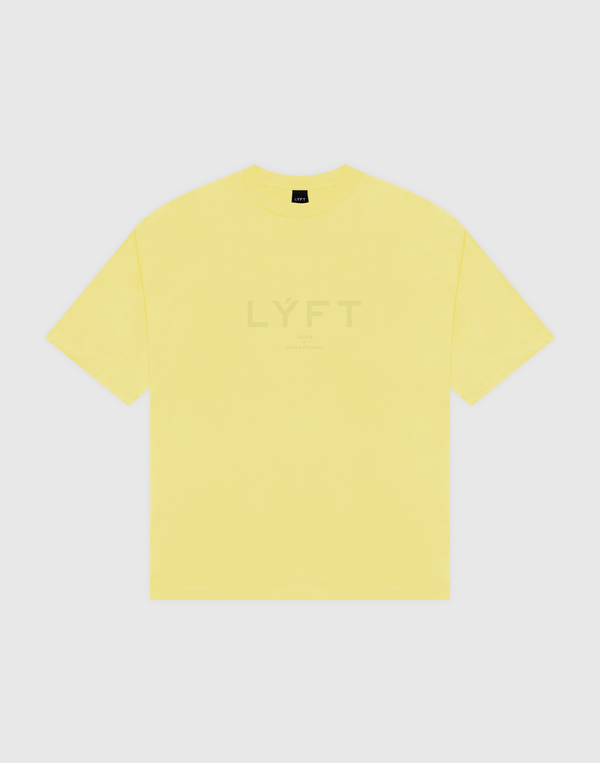 LÝFT Vintage Logo Big T-Shirt - Ivory