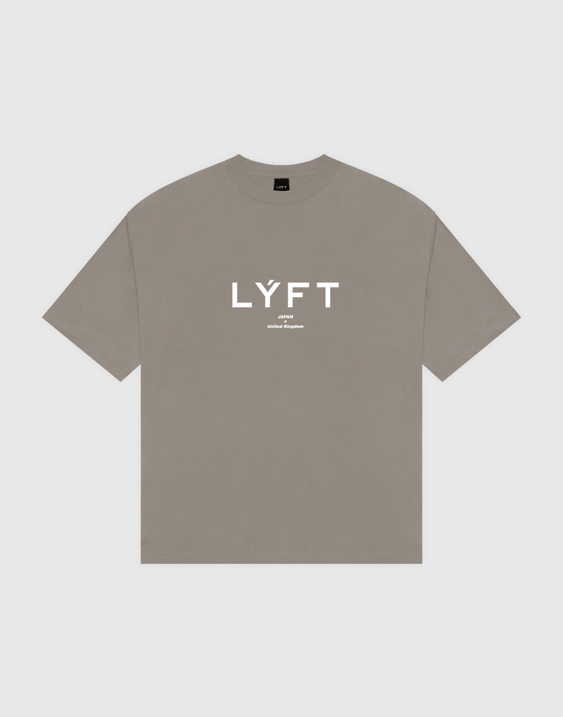 LÝFT Logo Big T-Shirt V.2 - D.Olive