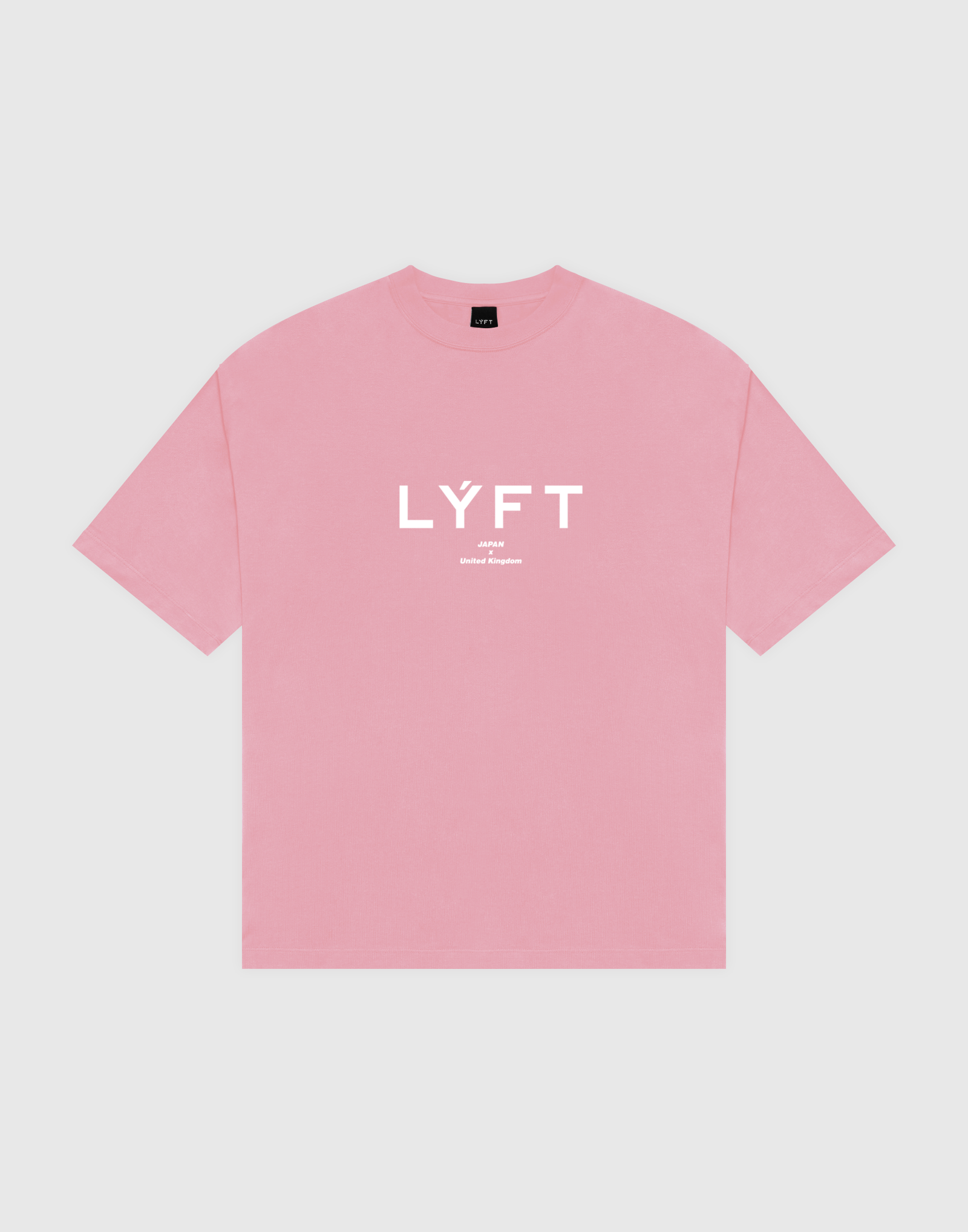 LÝFT Logo Big T-Shirt V.2 - Pink