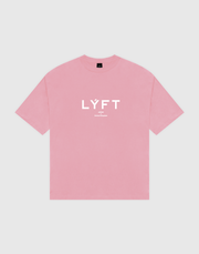 LÝFT Logo Big T-Shirt V.2 - Pink