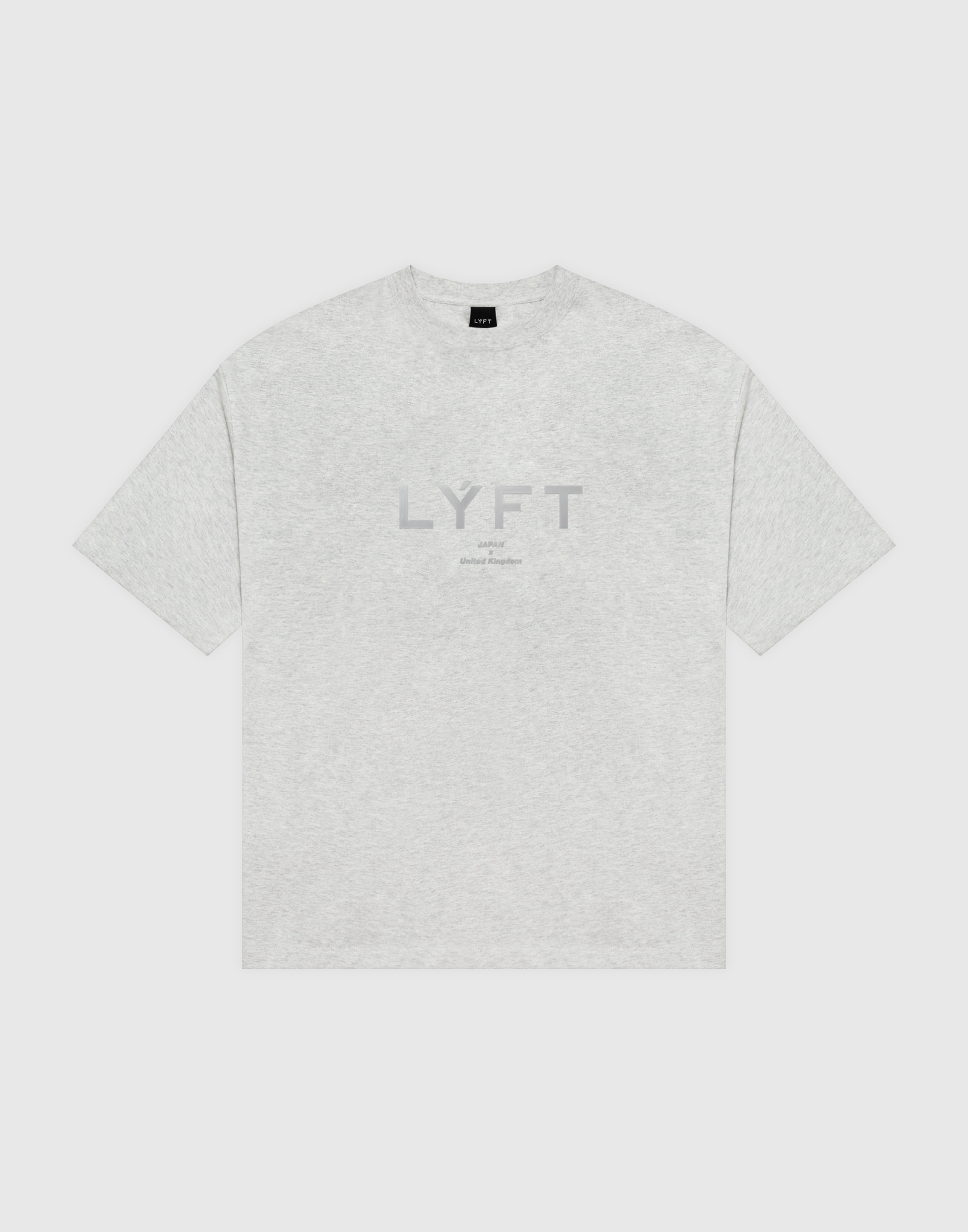 LÝFT Logo Big T-Shirt V.2 - Mix Beige