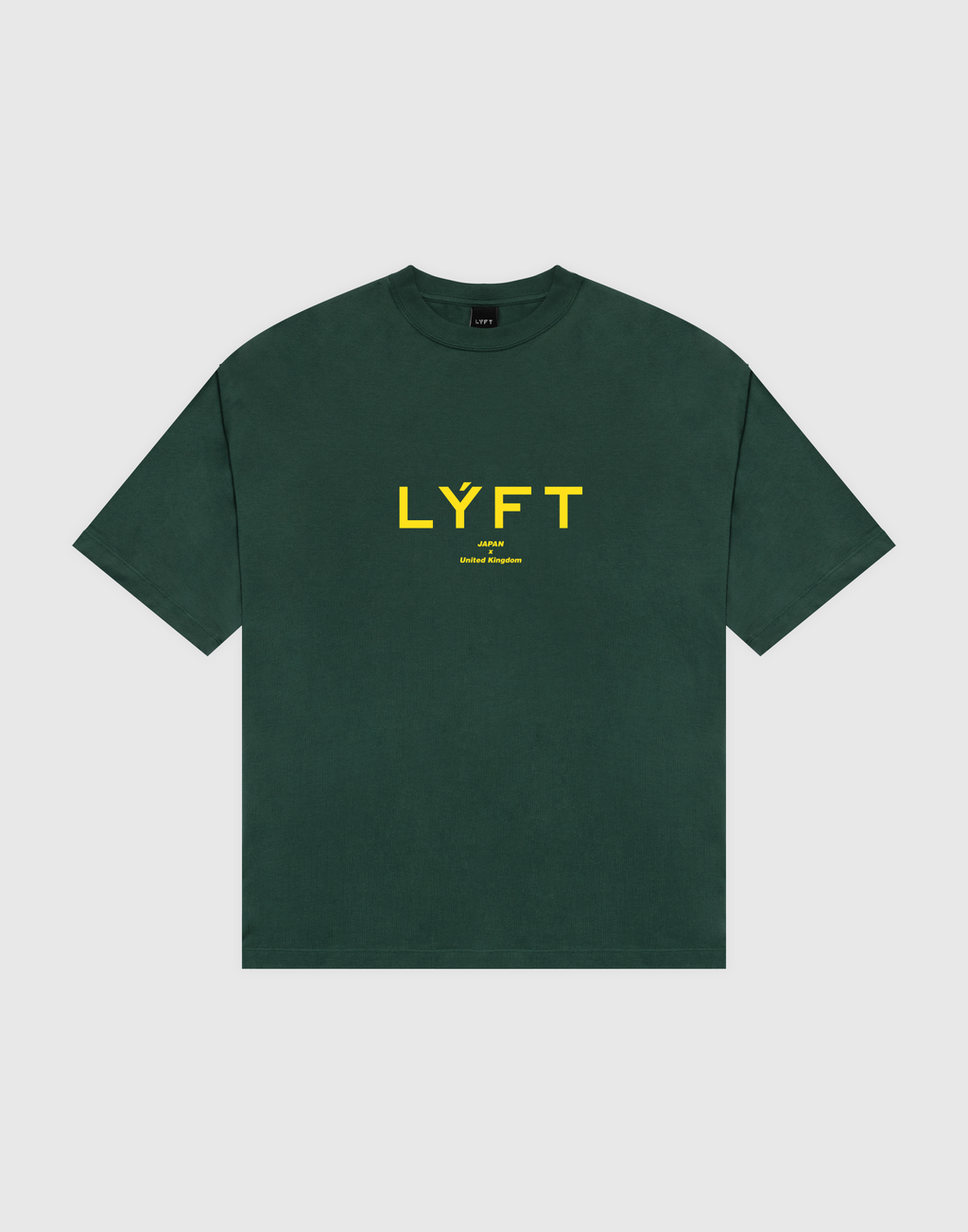 LÝFT Logo Big T-Shirt V.2 - Green