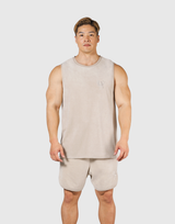 LÝS Logo Pile Tanktop - Ivory