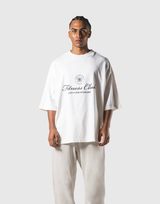 Vintage Emblem Extra Big T-Shirt - White