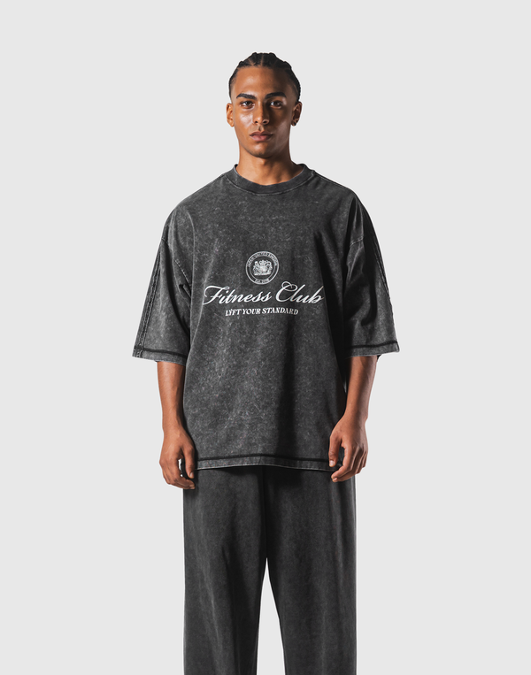 Vintage Emblem Extra Big T-Shirt - Black – LÝFT