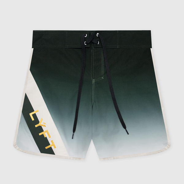 LÝFT Original Graphic Stage Shorts - Edward Kato Type - Green