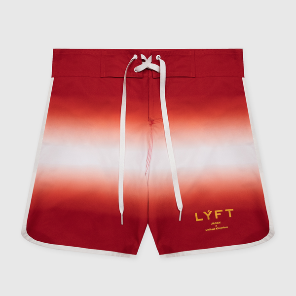 LÝFT Original Graphic Stage Shorts - Junpei Taguchi Type - White Patte