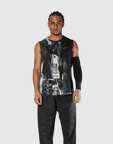 Stretch Loose Fit Tanktop - Paint