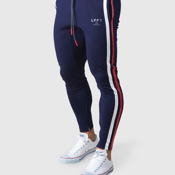 LYFT Stretch 2 Line Pants - Navy – LÝFT