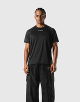 LÝFT Athletic Logo Stretch T-Shirt - Black