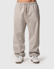 Wool Like Wide Long Pants - Ivory