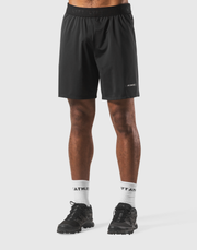 Waist LÝFT Logo Athletic Shorts - Black